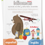 Colección Idiomas - Portada ES - Caligrafía divertida